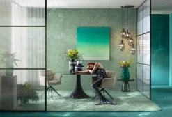 KARE Design Immagine su tela Tendenza verde 120x120cm - KARE></noscript> Quadri