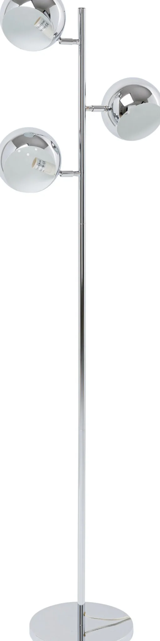 KARE Design Lampada A Stelo Calotta Cromato - KARE> Lampade Da Terra