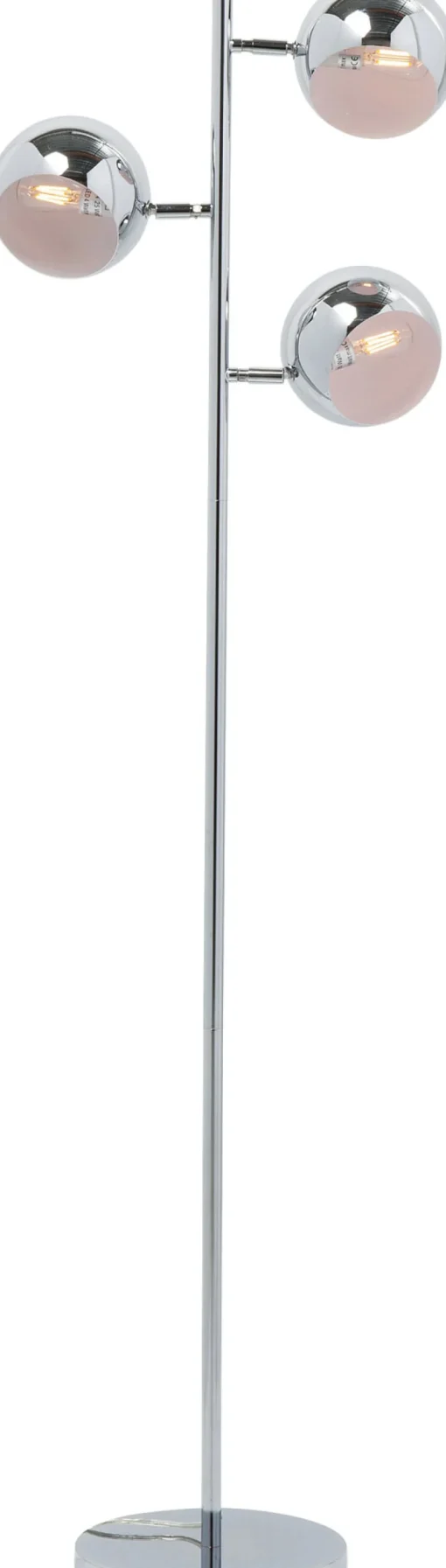 KARE Design Lampada A Stelo Calotta Cromato - KARE> Lampade Da Terra
