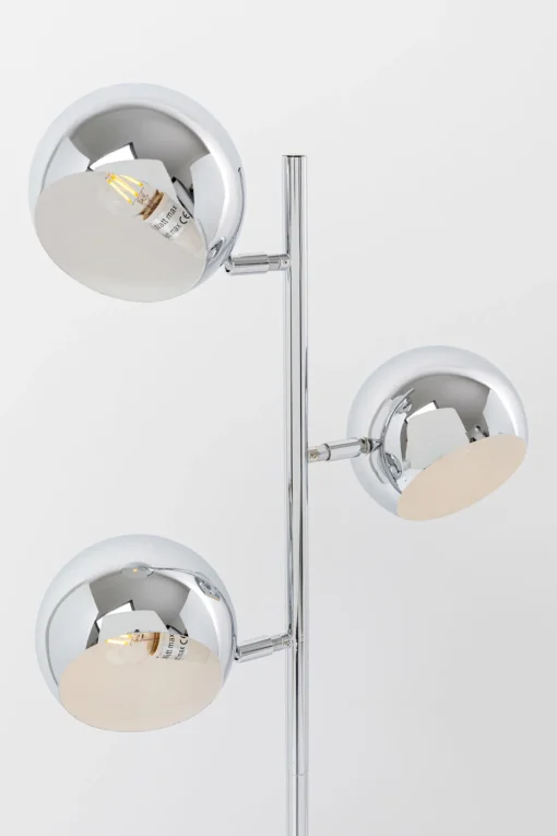 KARE Design Lampada A Stelo Calotta Cromato - KARE> Lampade Da Terra