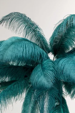 KARE Design Lampada a stelo Feather Palm verde 165cm - KARE></noscript> Lampade Da Terra