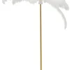 KARE Design Lampada a stelo Feather Palm bianco 165cm - KARE> Lampade Da Terra