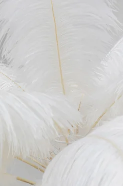 KARE Design Lampada a stelo Feather Palm bianco 165cm - KARE></noscript> Lampade Da Terra