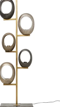KARE Design Lampada a stelo Five Loops 173cm - KARE> Lampade Da Terra