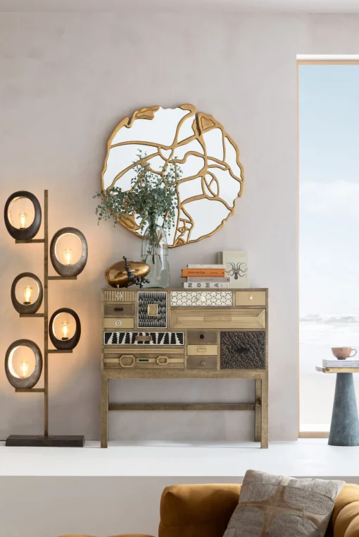 KARE Design Lampada a stelo Five Loops 173cm - KARE> Lampade Da Terra