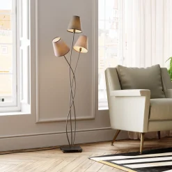 KARE Design Lampada A Stelo Flexible Mocca Tre - KARE> Lampade Da Terra