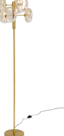 KARE Design Lampada a stelo Headlight ottone 163cm - KARE> Lampade Da Terra