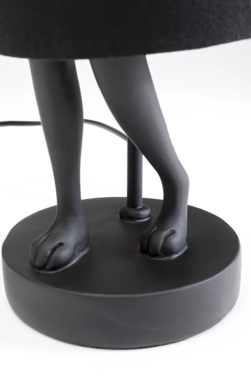 KARE Design Lampada da tavolo Animal Rabbit nero opaco 50cm - KARE> Lampade Da Tavolo