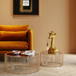 KARE Design Lampada da tavolo Animal Giraffe oro 50cm - KARE> Lampade Da Tavolo