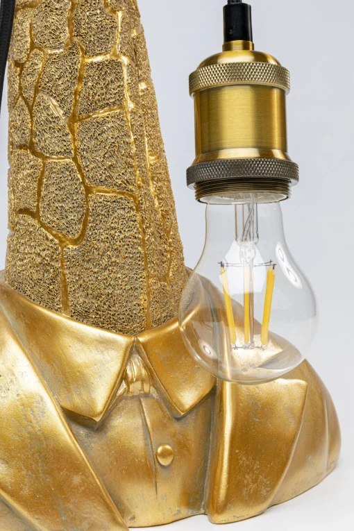 KARE Design Lampada da tavolo Animal Giraffe oro 50cm - KARE> Lampade Da Tavolo
