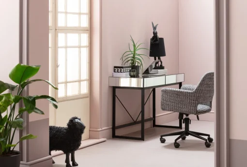 KARE Design Lampada da tavolo Animal Rabbit nero opaco 68cm - KARE> Lampade Da Tavolo