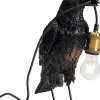 KARE Design Lampada da tavolo Animal Corvo nero opaco - KARE> Lampade Da Tavolo