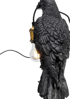 KARE Design Lampada da tavolo Animal Corvo nero opaco - KARE></noscript> Lampade Da Tavolo