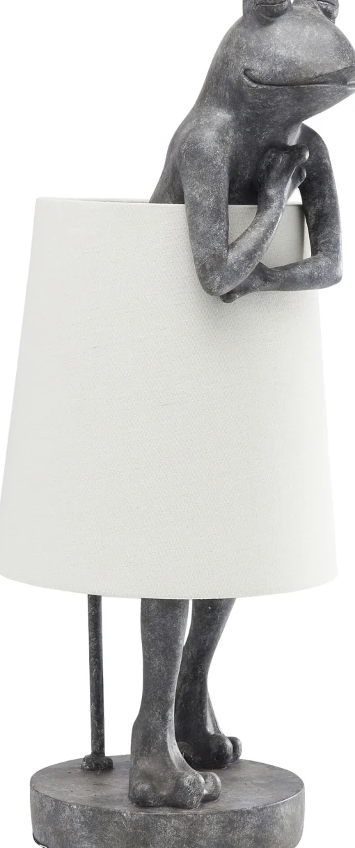KARE Design Lampada Da Tavolo Animal Frog Grigio - KARE> Lampade Da Tavolo