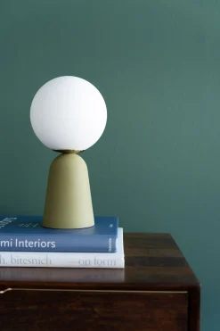 KARE Design Lampada da tavolo Bollie Verde 33cm - KARE></noscript> Lampade Da Tavolo