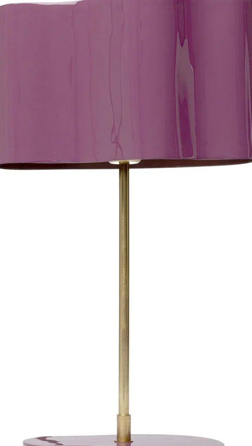 KARE Design Lampada da tavolo Cloudy ovale prugna 49cm - KARE> Lampade Da Tavolo