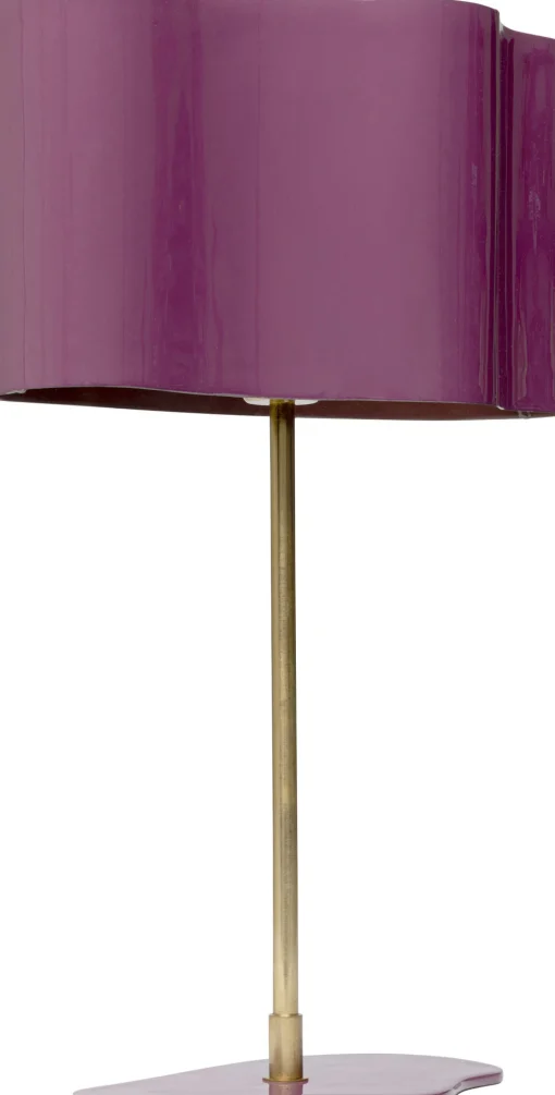 KARE Design Lampada da tavolo Cloudy ovale prugna 49cm - KARE> Lampade Da Tavolo