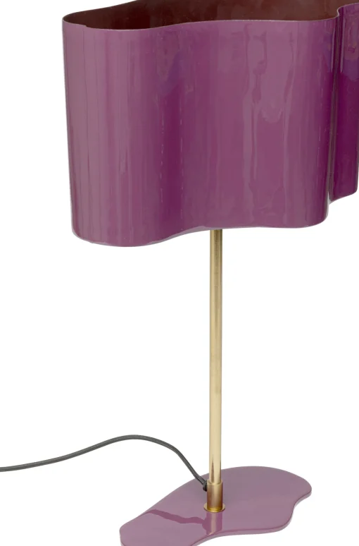 KARE Design Lampada da tavolo Cloudy ovale prugna 49cm - KARE> Lampade Da Tavolo