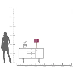 KARE Design Lampada da tavolo Cloudy ovale prugna 49cm - KARE></noscript> Lampade Da Tavolo