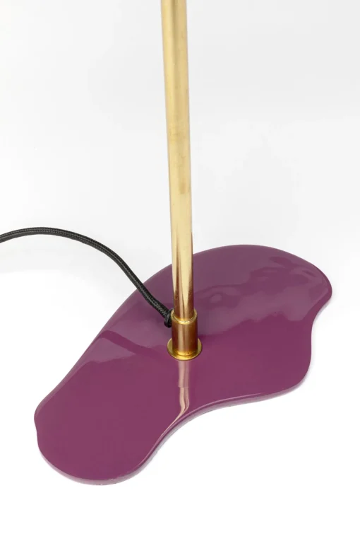 KARE Design Lampada da tavolo Cloudy ovale prugna 49cm - KARE> Lampade Da Tavolo