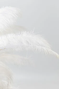 KARE Design Lampada da tavolo Feather Palm bianco 60cm - KARE></noscript> Lampade Da Tavolo