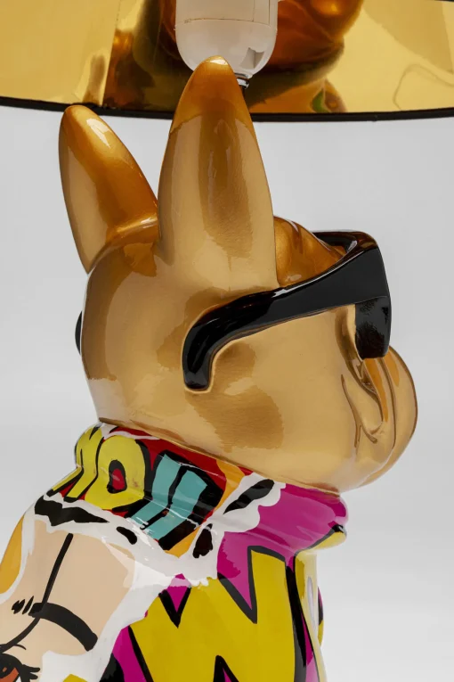KARE Design Lampada da tavolo Graffiti Dog 56cm - KARE> Lampade Da Tavolo