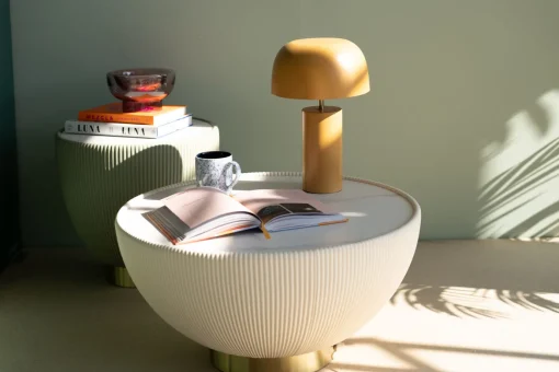 KARE Design Lampada da tavolo Loungy Curry 38cm - KARE> Lampade Da Tavolo