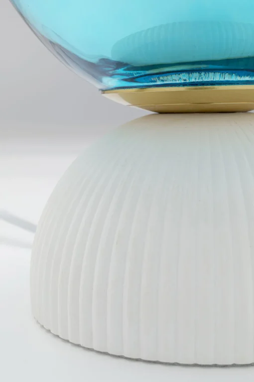 KARE Design Lampada da tavolo Magic Ball Blu 21 cm - KARE> Lampade Da Tavolo