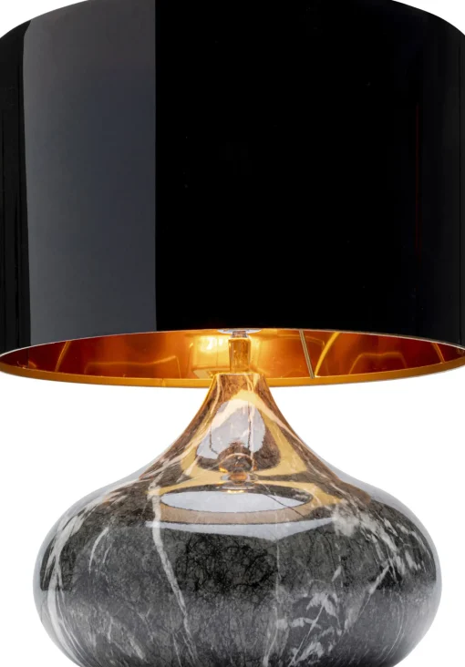 KARE Design Lampada da tavolo Mamo Deluxe grigio 38cm - KARE> Lampade Da Tavolo