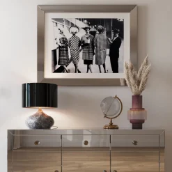 KARE Design Lampada da tavolo Mamo Deluxe grigio 38cm - KARE></noscript> Lampade Da Tavolo