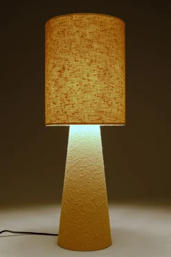 KARE Design Lampada da tavolo Marleen beige bouclé 60cm - KARE> Lampade Da Tavolo