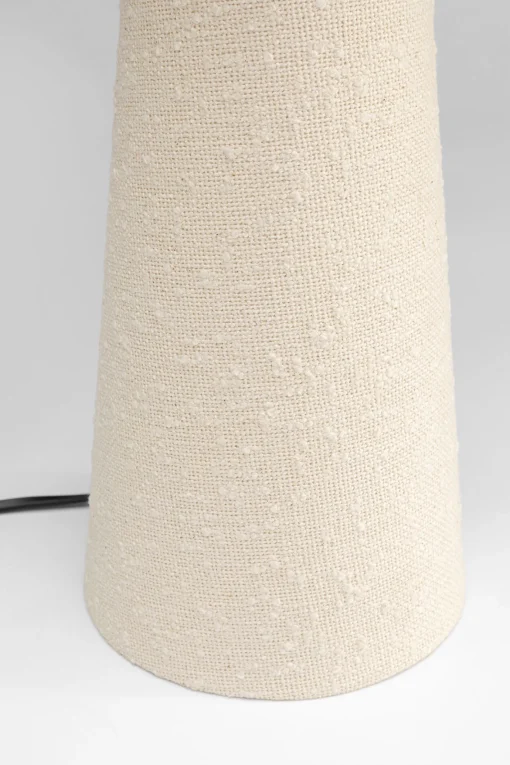 KARE Design Lampada da tavolo Marleen beige bouclé 60cm - KARE> Lampade Da Tavolo