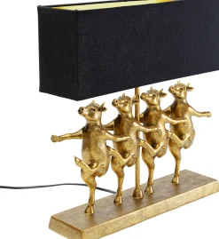 KARE Design Lampada da tavolo Mucche Danzanti Nero - KARE> Lampade Da Tavolo
