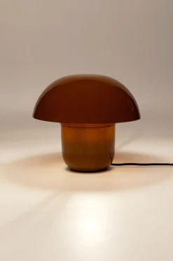 KARE Design Lampada da tavolo Mushroom marrone 27cm - KARE> Lampade Da Tavolo