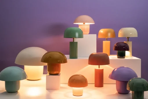 KARE Design Lampada da tavolo Mushroom Duo Saturday 20cm - KARE> Lampade Da Tavolo