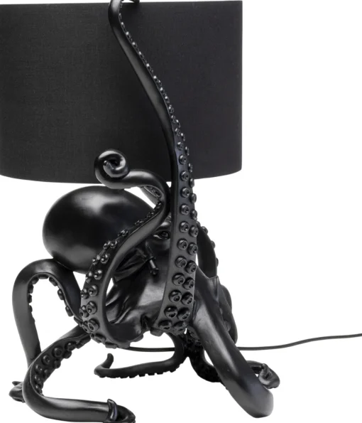 KARE Design Lampada da tavolo Octopus Nero 47cm - KARE> Lampade Da Tavolo