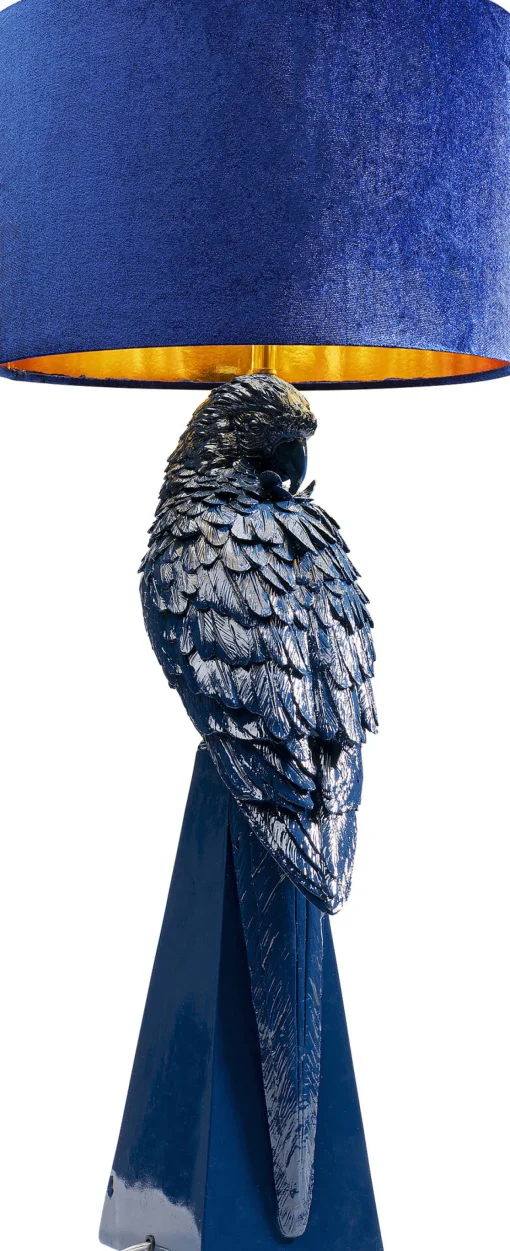KARE Design Lampada da tavolo Parrot blu 84cm - KARE> Lampade Da Tavolo