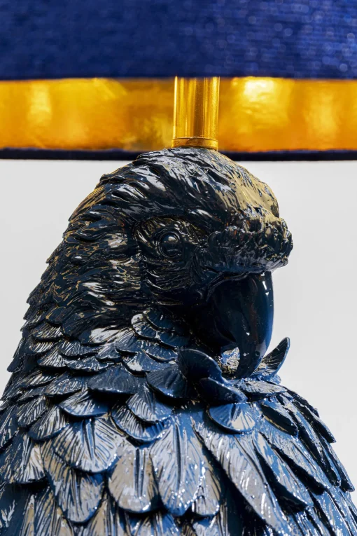 KARE Design Lampada da tavolo Parrot blu 84cm - KARE> Lampade Da Tavolo