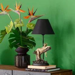 KARE Design Lampada da tavolo Relax Leopard 50cm - KARE> Lampade Da Tavolo