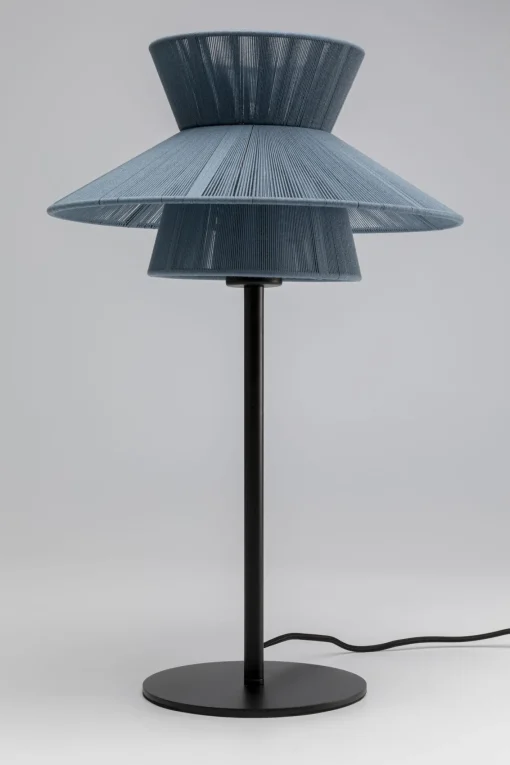KARE Design Lampada da tavolo Riva Blu 49cm - KARE> Lampade Da Tavolo