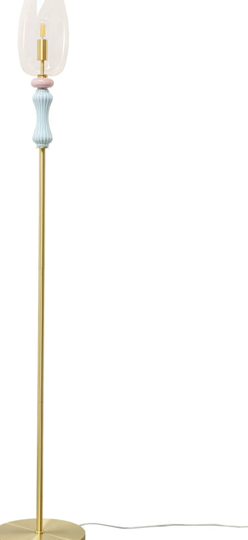 KARE Design Lampada da terra Allegra Gold 165cm - KARE> Lampade Da Terra
