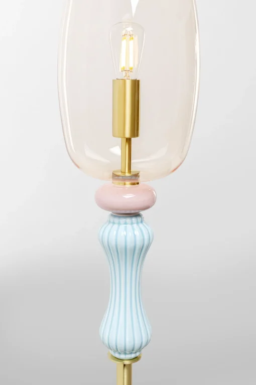 KARE Design Lampada da terra Allegra Gold 165cm - KARE> Lampade Da Terra