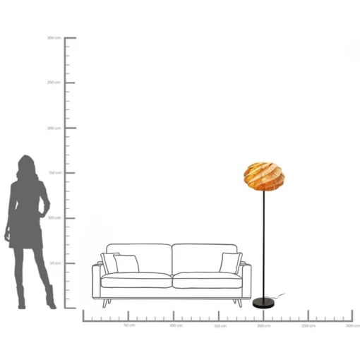 KARE Design Lampada da terra Aloha Whirl 160cm - KARE> Lampade Da Terra