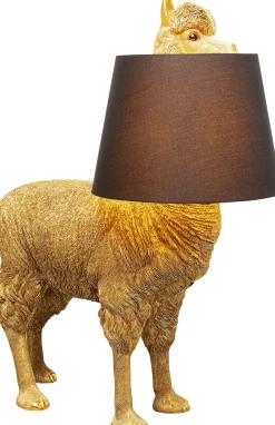 KARE Design Lampada da terra Alpaca oro 108cm - KARE> Lampade Da Terra