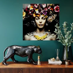 KARE Design Lampada da terra Animal Bagheera 40cm - KARE> Lampade Da Terra
