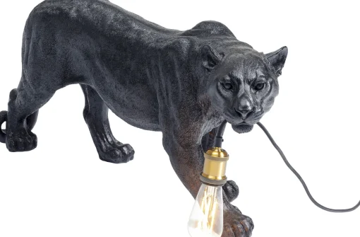 KARE Design Lampada da terra Animal Bagheera 40cm - KARE> Lampade Da Terra
