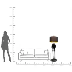 KARE Design Lampada da terra Animal Ostrich 147cm - KARE></noscript> Lampade Da Terra