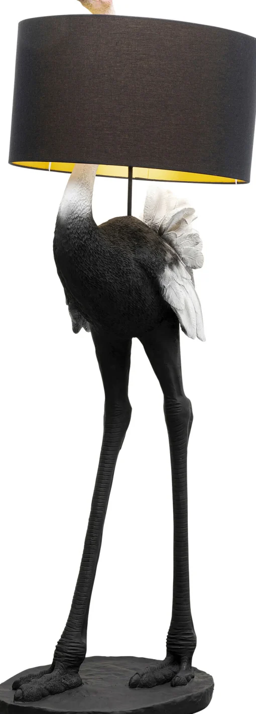 KARE Design Lampada da terra Animal Ostrich 147cm - KARE> Lampade Da Terra