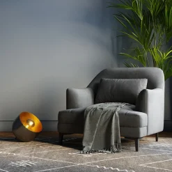 KARE Design Lampada da terra Apollon Smooth nero Ø28cm - KARE></noscript> Lampade Da Terra
