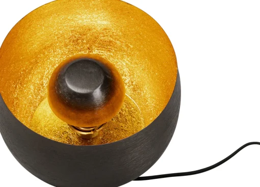 KARE Design Lampada da terra Apollon Smooth nero Ø28cm - KARE> Lampade Da Terra